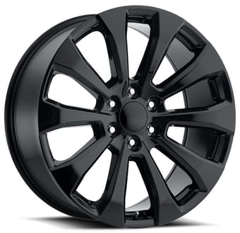 Factory Reproductions Replica GMC 2019 Silverado High Country FR92 Replica Wheel Gloss Black