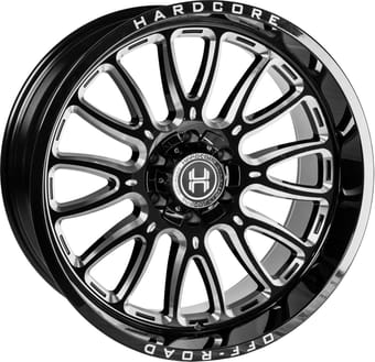 Hardcore Off-Road HC101 Gloss Black Milled