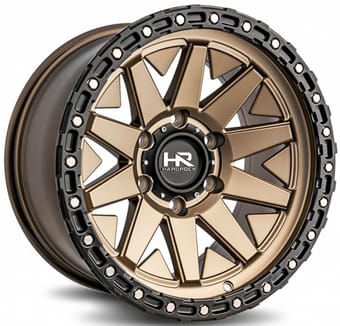 Hardrock Off-Road H106 Matte Bronze w/ Matte Black Lip Ring
