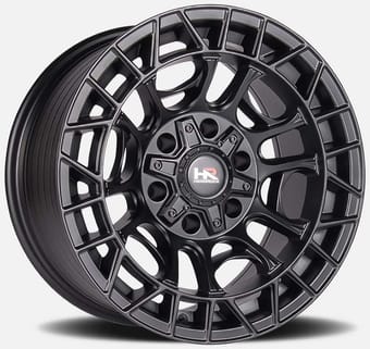 17x9 hardrock off-road h111 satin black 5x127/5 1mm - image
