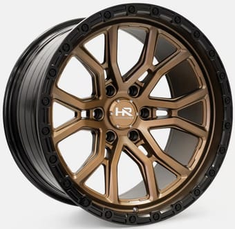 17x9 hardrock off-road h115 satin bronze 6x135 1mm - image