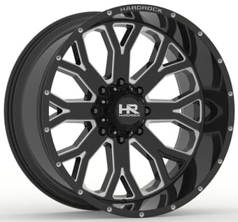 Hardrock Off-Road H504 Slammer Xposed Gloss Black Milled