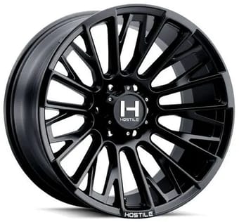 20x10 hostile h144 justice gloss black 6x139.7/5.5 -19mm - image