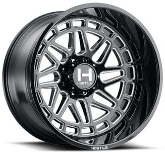 (special pricing) 20x10 hostile h122 reaper blade cut 8x180 -19mm - image