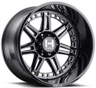(special pricing) 20x9 hostile h124 lunatic blade cut 8x170 0mm - image