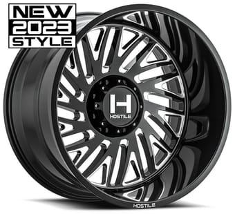 Hostile H131 Syclone Blade Cut (8 Lug) Standard