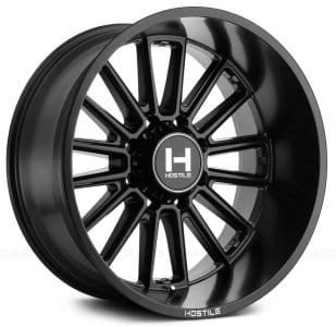 (special pricing) 22x12 hostile h115 predator asphalt (* may require trimming) 8x6.5/165 -44mm - image