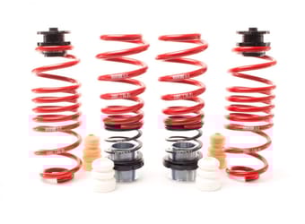 h&r vtf adj lowering springs 18-22 audi a5 coupe premium/premium plus (awd)/ s4 b9 vtf adjustable lowering springs (incl. mrc) 23007-1 - image