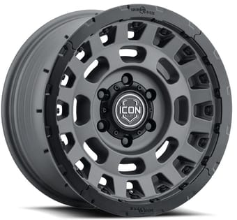 17x8.5 icon hammer pro charcoal 5x150 25mm - image