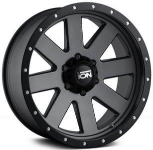 18x10 ion alloy 134 matte gunmetal 5x5/127 -19mm - image