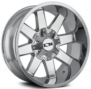 (clearance - no returns) 20x9 ion alloy 141 chrome 6x135 6x5.5/139.7 18mm - image