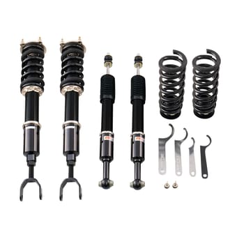 bc racing br series coilover 2007-2009 mercedes-benz e63 amg rwd/ 2003-2006 mercedes-benz e55 amg rwd (airmatic needs steel spring rear lcas) j-05-br - image