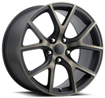 Factory Reproductions Replica Jeep Trackhawk FR75 Replica Wheel Satin Black Machined Face w/ Bronze Clear Coat