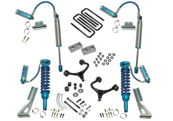 superlift 05-20 toyota tacoma 4wd (excl trd pro models) - w/ king shocks 3in lift kit k1012kg - image