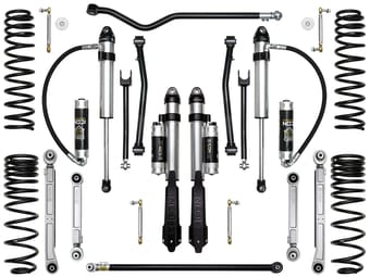 icon 20-up gladiator 2.5" stage 8 suspension system (billet) k22108 - image