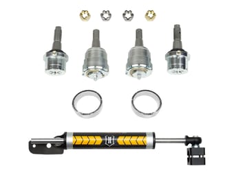 icon 2018-2023 jeep wrangler jl/2020-2023 jeep gladiator, ultimate front end kit, stage 1 k2211 - image