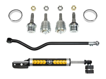 icon 2018-2023 jeep wrangler jl/2020-2023 jeep gladiator, ultimate front end kit, stage 3 k2213 - image