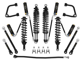 icon 2021-2023 ford bronco, sasquatch, 2-3" lift, stage 7 suspension system, cdxs, tubular k40017td - image