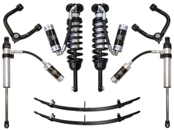 icon 2005-2015 toyota tacoma 0-3.5" lift/2016-2023 tacoma 0-2.75" lift, stage 5 suspension system, tubular uca k53005t - image