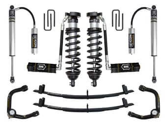 icon 1995.5-2004 toyota tacoma, 0-3" lift, stage 4 suspension system, tubular uca k53014 - image