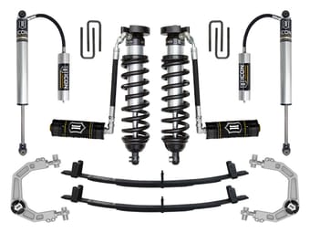 icon 1995.5-2004 toyota tacoma, 0-3" lift, stage 4 suspension system, billet uca k53014b - image