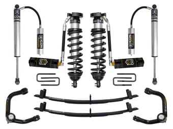 icon 1995.5-04 toyota tacoma, 0-3" lift, stage 5 suspension system, tubular uca k53015 - image