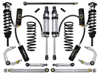 icon 2010-2024 toyota 4runner/2010-2014 toyota fj cruiser, 0-3.5" lift stage 8 suspension system, billet uca k53068 - image