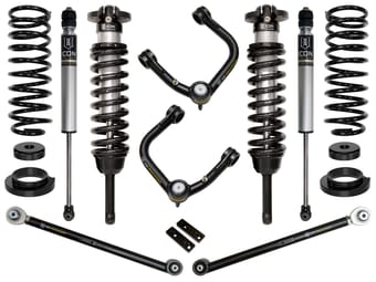 icon 03-09 gx470 0-3.5" stage 3 suspension system w tubular uca k53173t - image