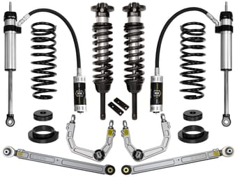 icon 03-09 gx470 0-3.5" stage 4 suspension system w billet uca k53174 - image