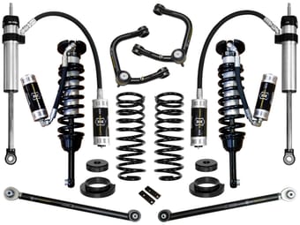 icon 03-09 gx470 0-3.5" stage 5 suspension system w tubular uca k53175t - image