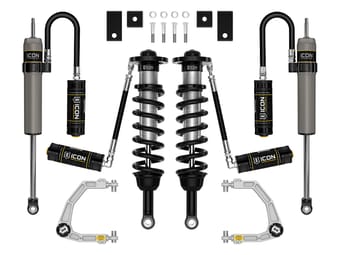 icon 2022-2025 toyota tundra, 1.25-3.5" lift, stage 7, 2.5 suspension system, billet k53197 - image