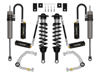 icon 2022-2025 toyota tundra, 1.25-3.5" lift, stage 9, 2.5 suspension system, billet k53199 - image