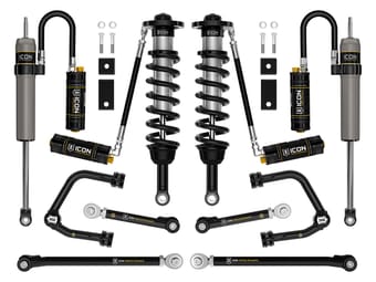 icon 2022-2025 toyota tundra, 2-3.5" lift, stage 10, 2.5 suspension system, tubular k53200t - image