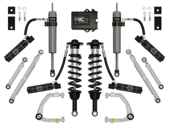 icon 2022-2025 toyota tundra, 1.25-3.5" lift, stage 13, 2.5 suspension system, billet k53203 - image