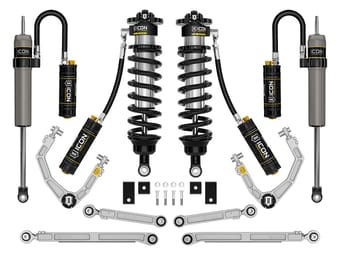 icon 2022-2025 toyota tundra, 1.25-3.25" lift, stage 1, 3.0 suspension system, billet k53211 - image