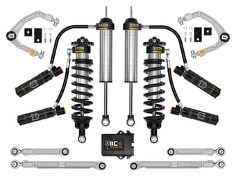 icon 2022-2025 toyota tundra, 1.25-3.25" lift, stage 5, 3.0 suspension system, billet k53215 - image