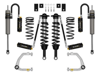 icon 2023-2025 toyota sequoia, 3-4.5" lift, stage 9 suspension system, billet k53239 - image