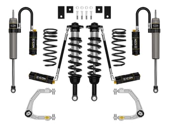 icon 2023-2025 toyota sequoia, 3-4.5" lift, stage 9 suspension system, billet, trd k53239s - image