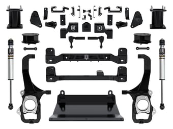 icon 2022-2024 toyota tundra, 6" lift, stage 1 suspension system k53271 - image