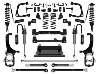 icon 2022-2024 toyota tundra, 6" lift, stage 7 suspension system, tubular k53277t - image
