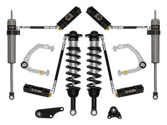 icon 2024-2025 toyota tacoma 1.25-3" lift, stage 5 suspension system, billet k53295 - image