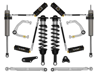 icon 2024-2025 toyota tacoma 1.25-3" lift, stage 8 suspension system, billet k53298 - image
