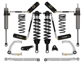 icon 2024-2025 toyota tacoma 1.25-3" lift, stage 8 suspension system, billet, triple rate rear springs k53298s - image