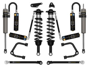 icon 2024-2025 toyota tacoma 1.25-3" lift, stage 9 suspension system, tubular k53299t - image
