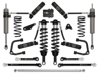 icon 2024-2025 toyota tacoma 1.25-3" lift, stage 13 suspension system, tubular k53303t - image