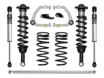 icon 2024 lexus gx550, 1.25-3" lift, stage 3 suspension system, billet k53353 - image