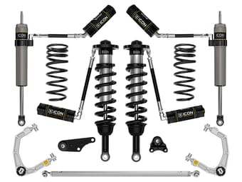 icon 2024 toyota land cruiser 250 series, 1.25-3" lift, stage 6 suspension system, billet k53366 - image