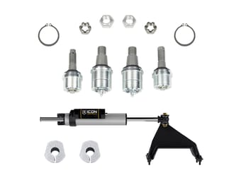 icon 2005-2022 ford f-250/f-350 super duty 4wd, ultimate front end kit, stage 3 k6203 - image