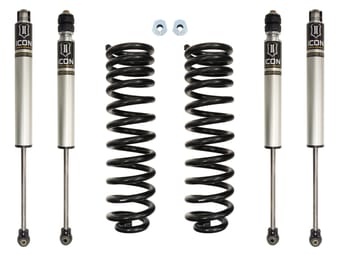icon 2005-2016 ford f-250/f-350 super duty 4wd diesel, 2.5" lift, stage 1 suspension system k62500 - image