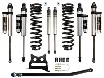 icon 2005-2016 ford f-250/f-350 super duty 4wd diesel, 2.5" lift, stage 4 suspension system k62503 - image